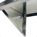 Ver imagem 4 de Prateleira Parede Inox Lisa Restaurante Mão Francesa 150x30