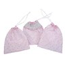 Kit com 3 Saquinhos Maternidade Especial Reininho Encantado - Rosa - 2