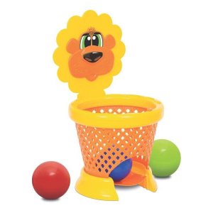 Basketball Baby Cesta Basquete Didático Com Alça - Mercotoys