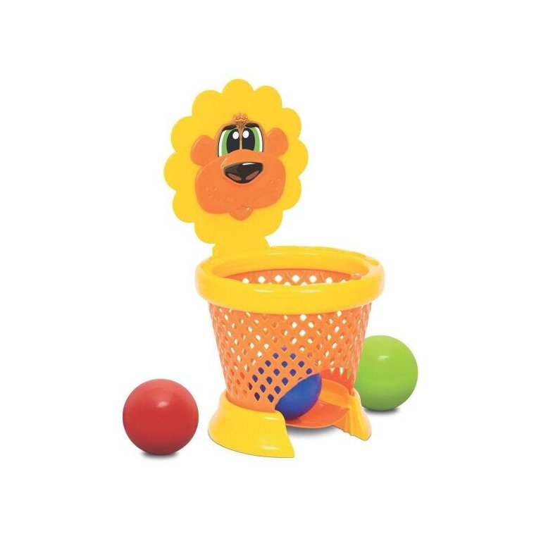 Basketball Baby Cesta Basquete Didático Com Alça - Mercotoys