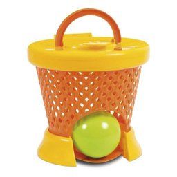 Basketball Baby Cesta Basquete Didático Com Alça - Mercotoys - 4