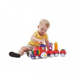Brinquedo Infantil Zoo Trem Cor Sortida - Tateti - 5