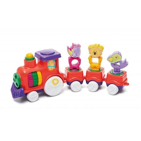 Brinquedo Infantil Zoo Trem Cor Sortida - Tateti