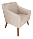 Ver imagem 3 de Poltrona Decorativa Gabriela Linho Bege - Dominic Decor
