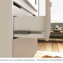 Ver imagem 5 de Gabinete para Banheiro 60cm 3 Gavetas Gianduia Lilies Móveis