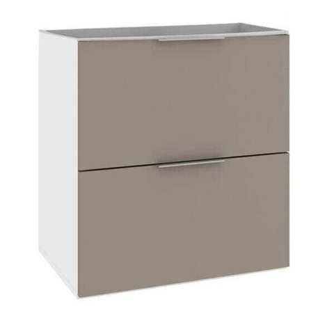 Gabinete para Banheiro 60cm 3 Gavetas Gianduia Lilies Móveis