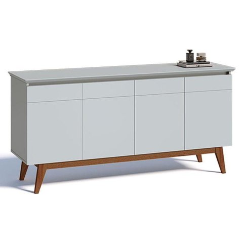Aparador para Sala Buffet Ambiente Classic 1.8 Branco Acetinado - Imcal