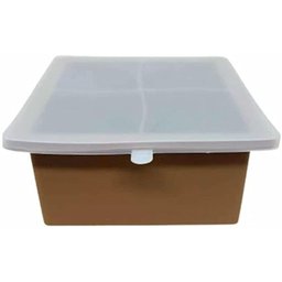 Forma de Gelo 4 Cubos Grandes Silicone Bebidas Whisky - 6