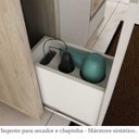 Ver imagem 4 de Gabinete para Banheiro 1 Porta 3 Gavetas 100cm Lilies Móveis