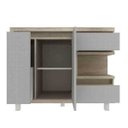 Ver imagem 3 de Gabinete para Banheiro 1 Porta 3 Gavetas 100cm Lilies Móveis