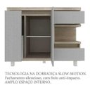 Ver imagem 7 de Gabinete para Banheiro 1 Porta 3 Gavetas 100cm Lilies Móveis