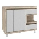 Ver imagem 1 de Gabinete para Banheiro 1 Porta 3 Gavetas 100cm Lilies Móveis