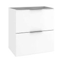Ver imagem 1 de Gabinete para Banheiro 60 Cm 3 Gavetas Branco Lilies Móveis