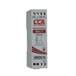Kit 10 Rele Acoplador 220vca 1 Contato Reversivel Sibratec - 2