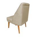 Ver imagem 3 de Kit 2 Cadeiras Paris Suede Bege Rosado - Dominic Decor