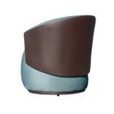 Ver imagem 3 de Kit 2 Poltronas para Recepção Decoração Sala Confortável - Veludo - Sv Decor:azul Turquesa