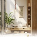 Ver imagem 3 de Pendente Corda de 1m Cru Sisal Natural Rústico Bivolt 1xe27