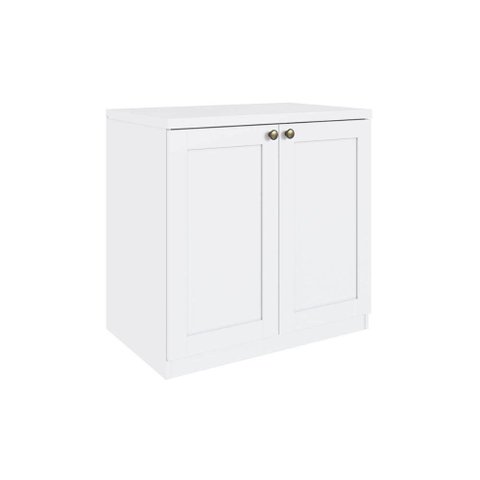 Cômoda de Quarto Infinity 2 Portas Branco - Genialflex