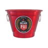 Conjunto com 10 Baldes de Gelo Vermelho Dias dos Pais - 2