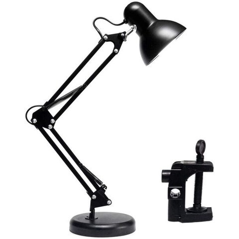Kit com 2Xluminária de Mesa Articulada Pixar com Base e Gancho
