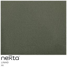 Poltrona Decorativa Orgânica Kaira Base Fixa Linho Verde - Nexta Casa - 3