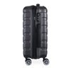 Mala de Bordo Pequena para Viagem em Abs Swiss Go Viena - Cadeado Integrado, Rodas Giro 360º - - 2