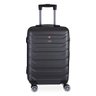 Mala de Bordo Pequena para Viagem em Abs Swiss Go Viena - Cadeado Integrado, Rodas Giro 360º - - 1