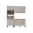 Ver imagem 6 de Kit Modulado Demóbile 3 Peças Firenze C3p49 Amendola/nude Prime Tx