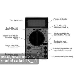 Multímetro Digital Bestfer - 4 Multímetro Digital Bestfer - 4