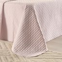 Ver imagem 4 de Kit Cobre Leito Colcha Marley Queen Dupla Face - Rosa