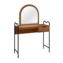 Ver imagem 1 de Penteadeira Oasis em Aço C/ Gaveta Espelho Quarto Closet:nature