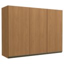 Ver imagem 1 de Armario Aereo 3 Portas 120 Cm Mdp Maxxi G766 Canela Kappesberg