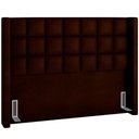 Ver imagem 1 de Cabeceira Cama Box Casal 195 Cm Paris Couríssimo Marrom - Lyam Decor