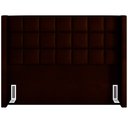 Ver imagem 3 de Cabeceira Cama Box Casal 195 Cm Paris Couríssimo Marrom - Lyam Decor