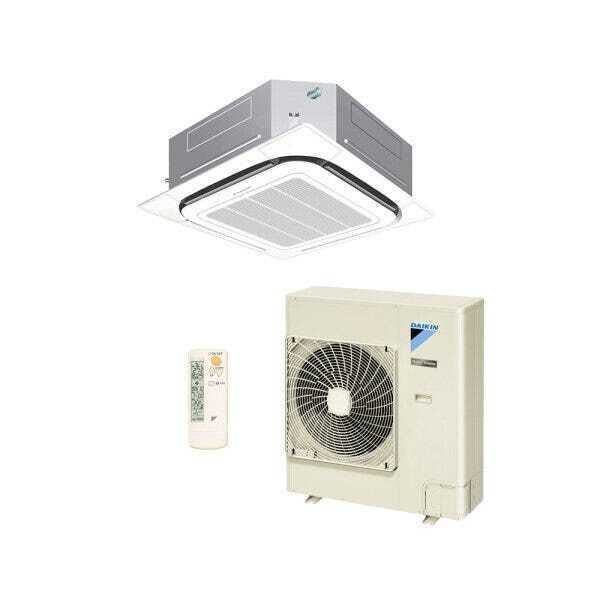 Ar-Condicionado Split Cassete Inverter Daikin Sky Air 36.000 BTUs Quente Frio 220V