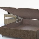 Ver imagem 6 de Box Baú Casal Probel Luxo Tela
