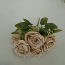 Ver imagem 5 de Flor Artificial Buquê com 5 Rosas