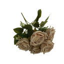 Ver imagem 3 de Flor Artificial Buquê com 5 Rosas
