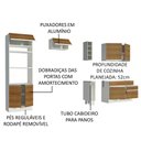 Ver imagem 7 de Cozinha Jade com Armário e Balcão sem Tampo e Pia Madesa