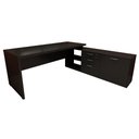 Ver imagem 4 de Mesa de Escritório em L 170cm Tampo 40mm Balcão e 3 Gavetas