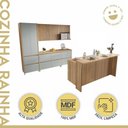 Ver imagem 7 de Cozinha 8 Peças 100% Mdf Rainha Gourmet Nature-verde