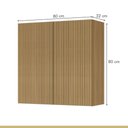 Ver imagem 6 de Cozinha 8 Peças 100% Mdf Rainha Gourmet Nature-verde