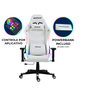 Cadeira Gamer Max Racer Khroma Rgb Branca - 6