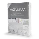 Ver imagem 2 de Protetor de Colchão Queen 40cm Malha Impermeável - Kacyumara Branco