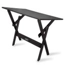 Ver imagem 3 de Kit de 5 Conjuntos de Mesa Dobrável 70x110 com 4 Cadeiras Preto - Tarimatã