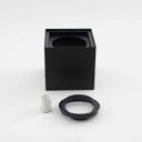 Ver imagem 3 de Spot Sobrepor Plafon Quadrado Preto Box P/ Par30 Starlumen St2758