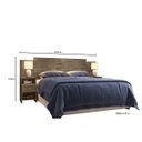 Ver imagem 5 de Cabeceira Extensível Casal/Queen 2 Mesas de Apoio Maceió Poliman Móveis