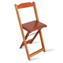 Ver imagem 2 de Conjunto De Bistro Com 4 Cadeiras Dobravel Para Area De Lazer - Imbuia