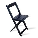 Ver imagem 2 de Jogo De Mesa Dobravel Com 2 Cadeiras 70x70 Para Area De Laser - Preto