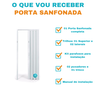 Porta Sanfonada Pvc 0,60x2,10 Multilit Branco - 6